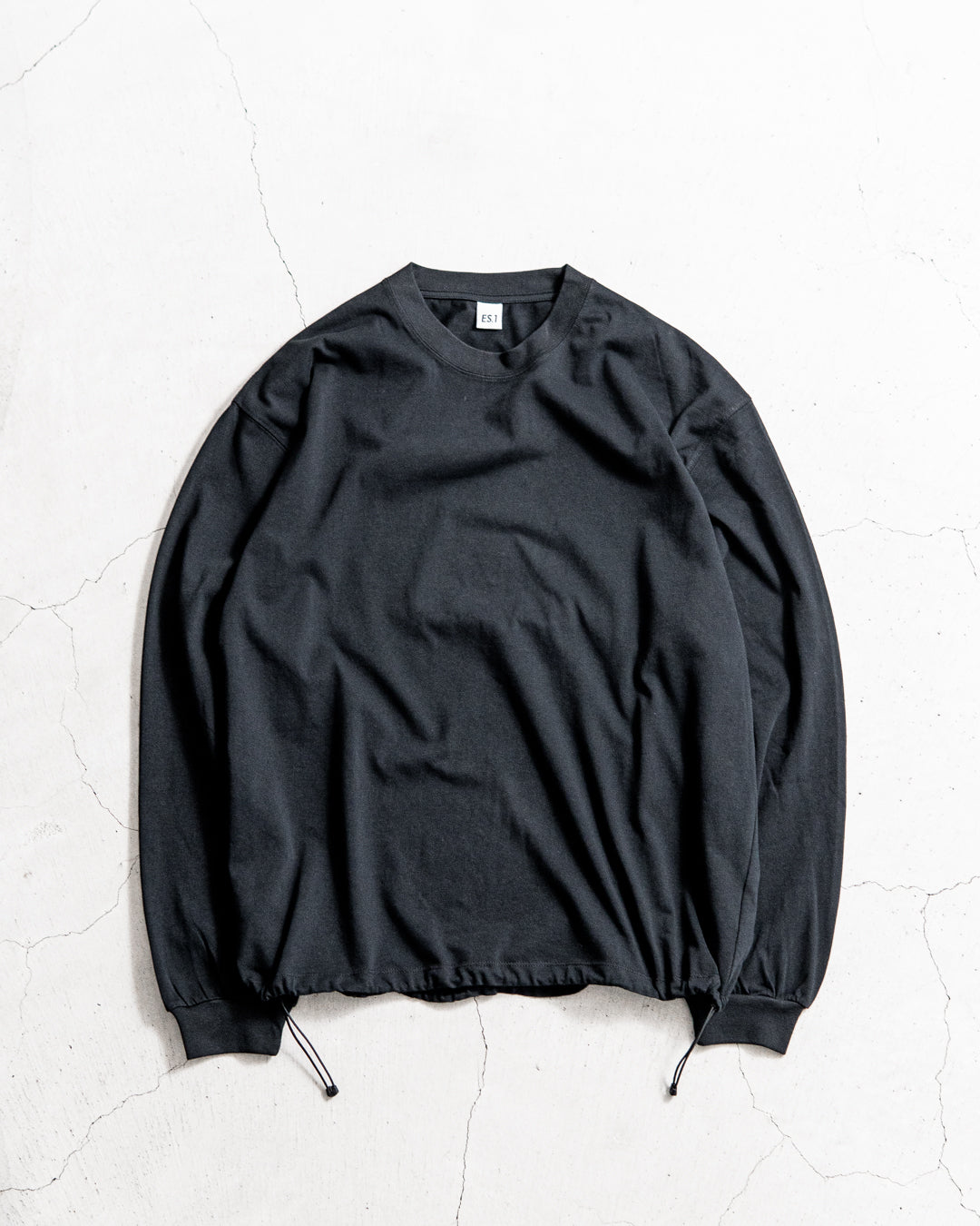 ES.1 エスアイ　LS T-shirts(ASH) T002 XLサイズ SALE！エスアイ ES.1 ロングスリーブ Tシャツ メンズ LS T