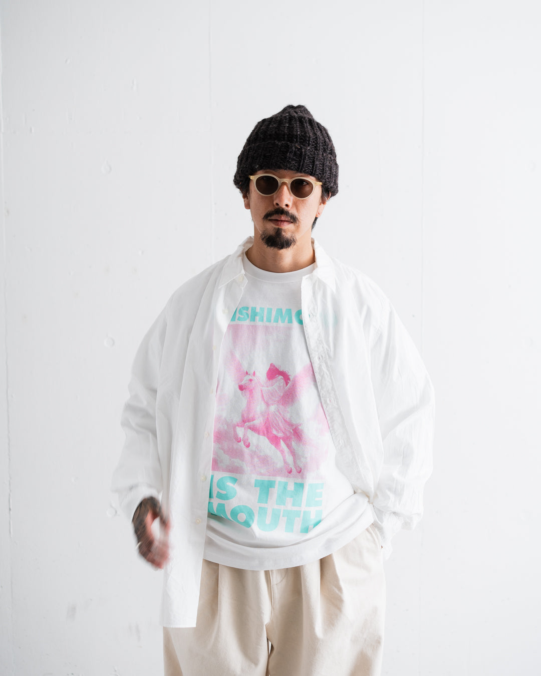 NISHIMOTO IS THE MOUTH PEGASUS L/S TEE