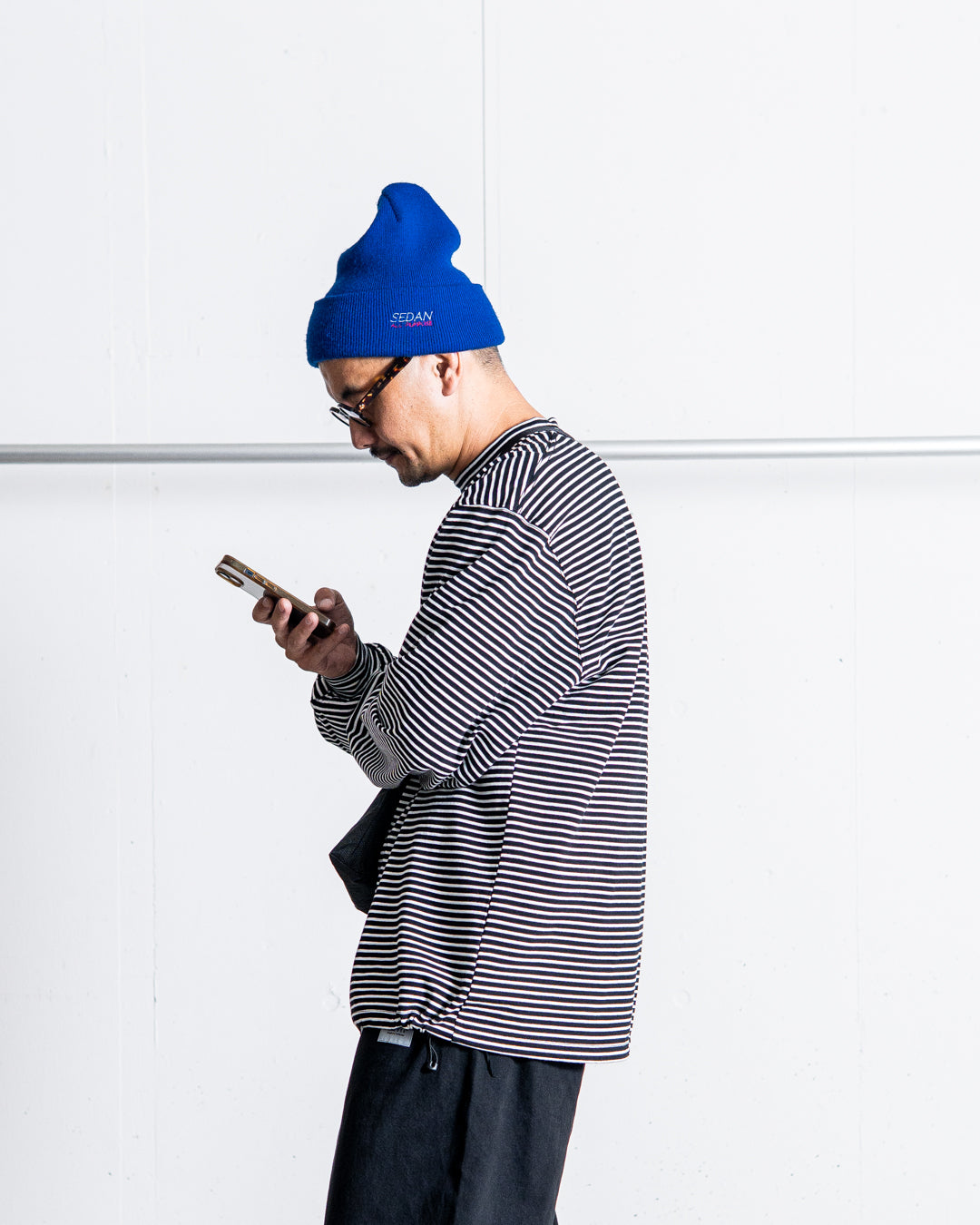 ES.1 Border LS T-Shirt