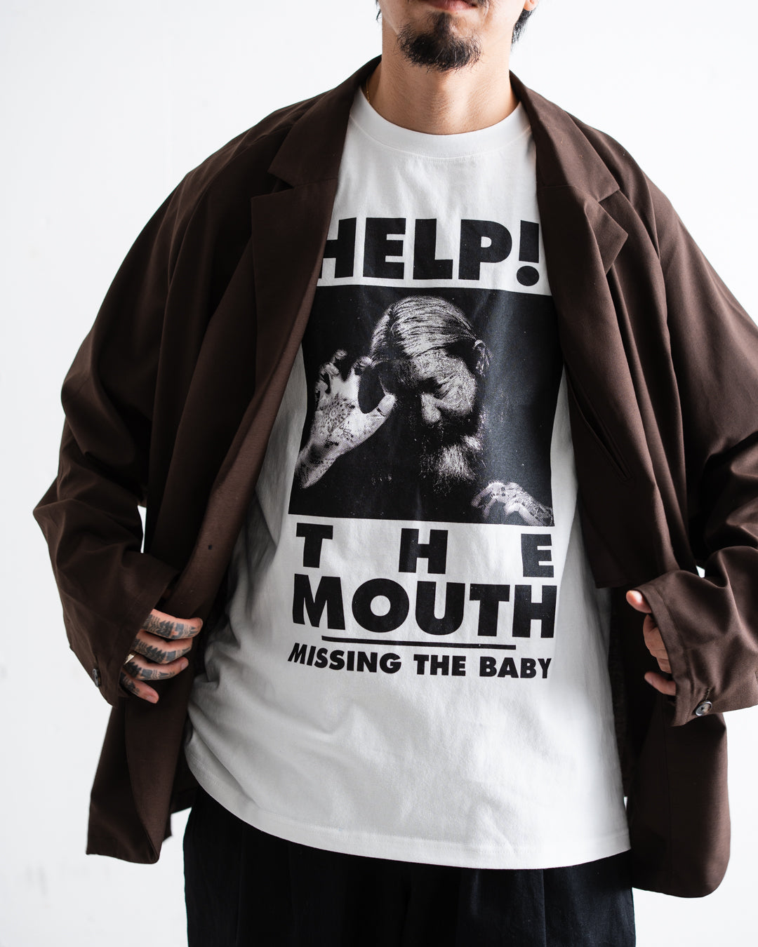 NISHIMOTO IS THE MOUTH HELP S/S TEE