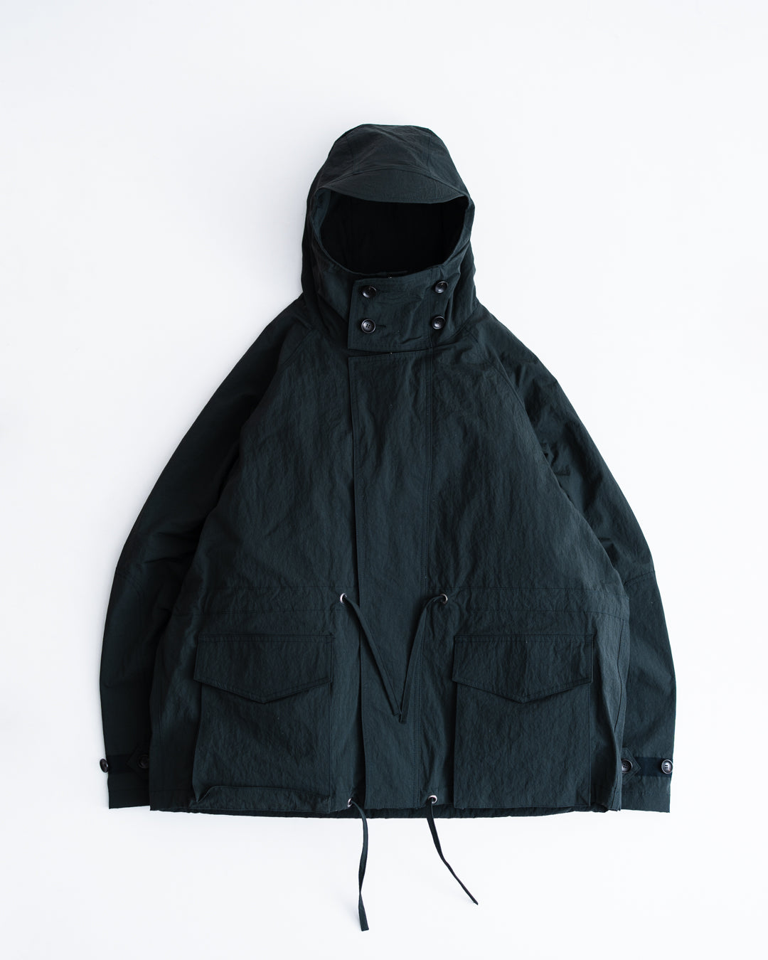 meanswhile Snow Noise Neutral Hooded Blouson