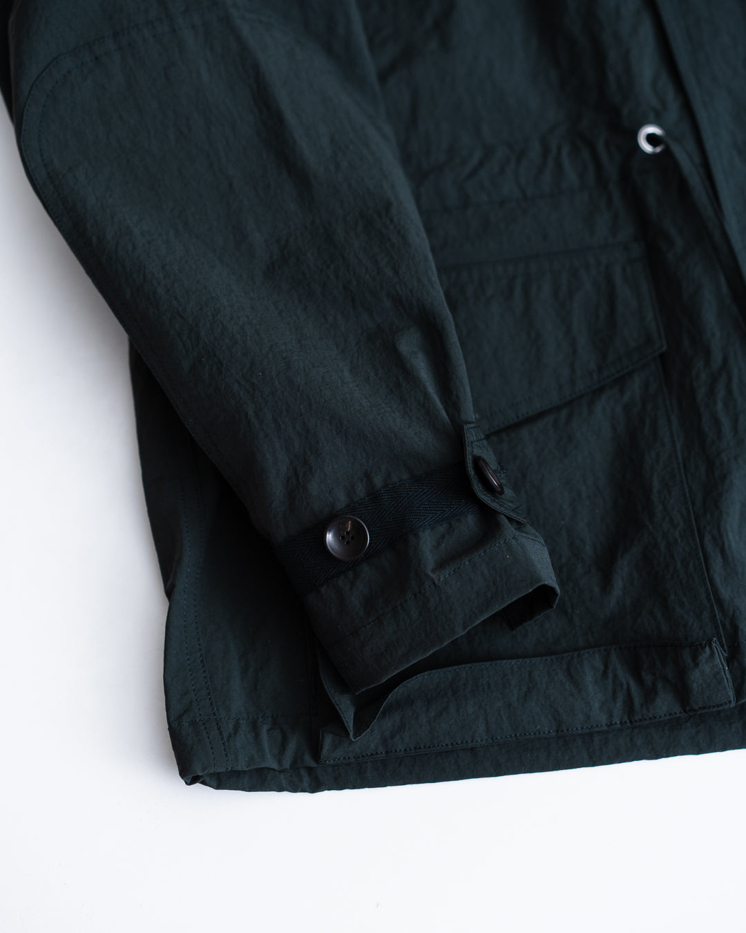 meanswhile Snow Noise Neutral Hooded Blouson