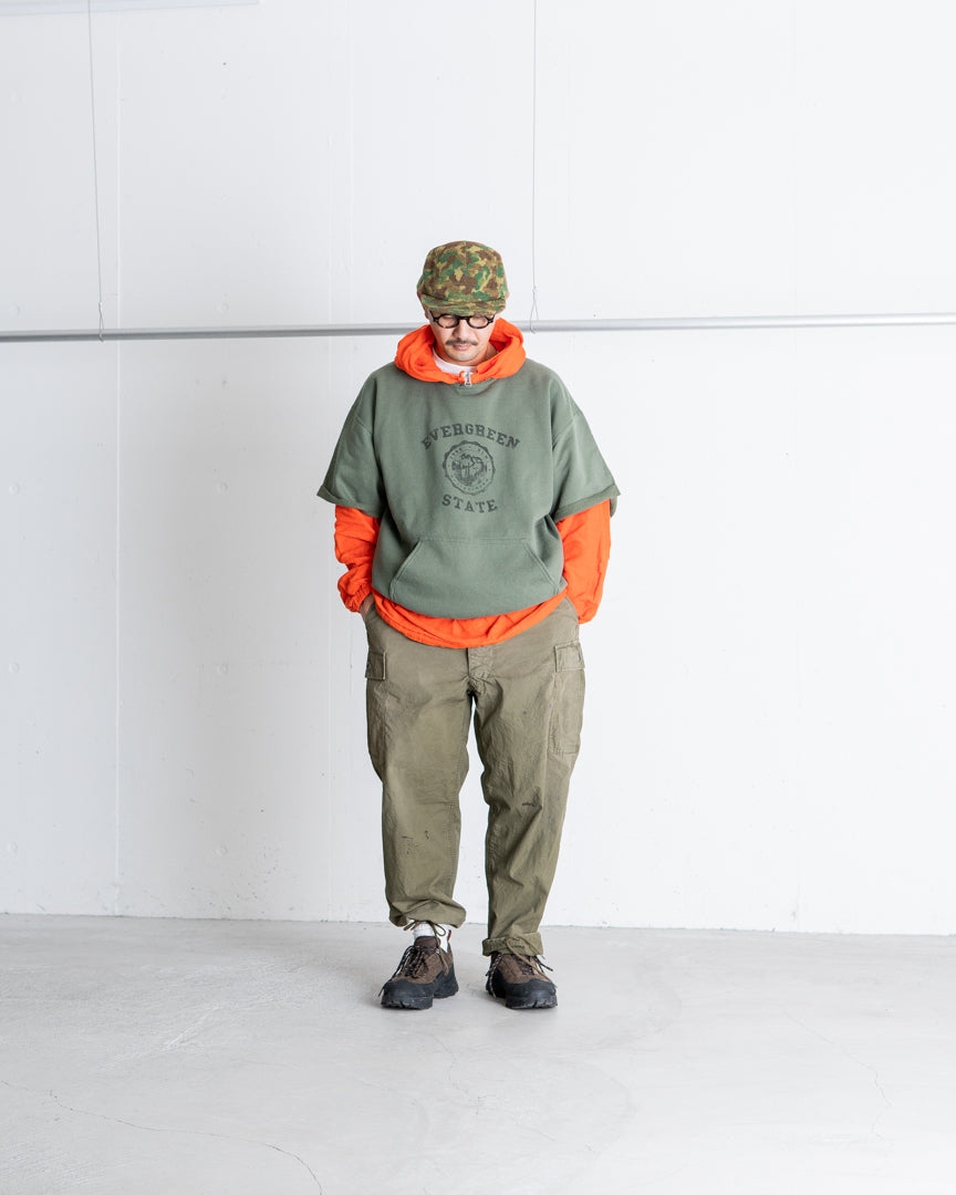 ANACHRONORM COLLEGE CUT-OFF S/S SWEAT