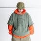 ANACHRONORM COLLEGE CUT-OFF S/S SWEAT