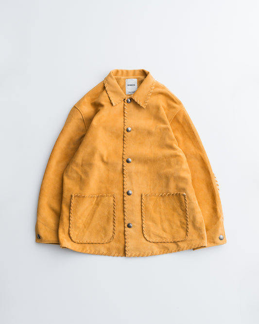 BOWWOW WOVEN SUEDE COVERALL