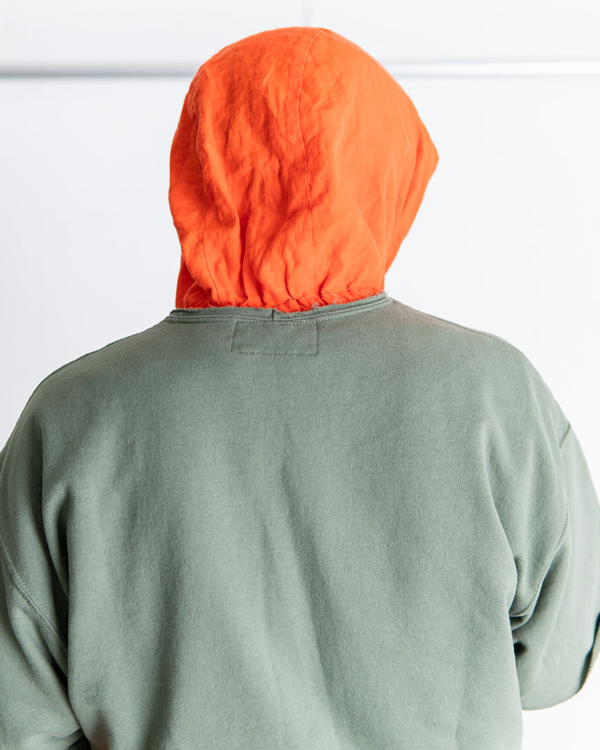 ANACHRONORM COLLEGE CUT-OFF S/S SWEAT