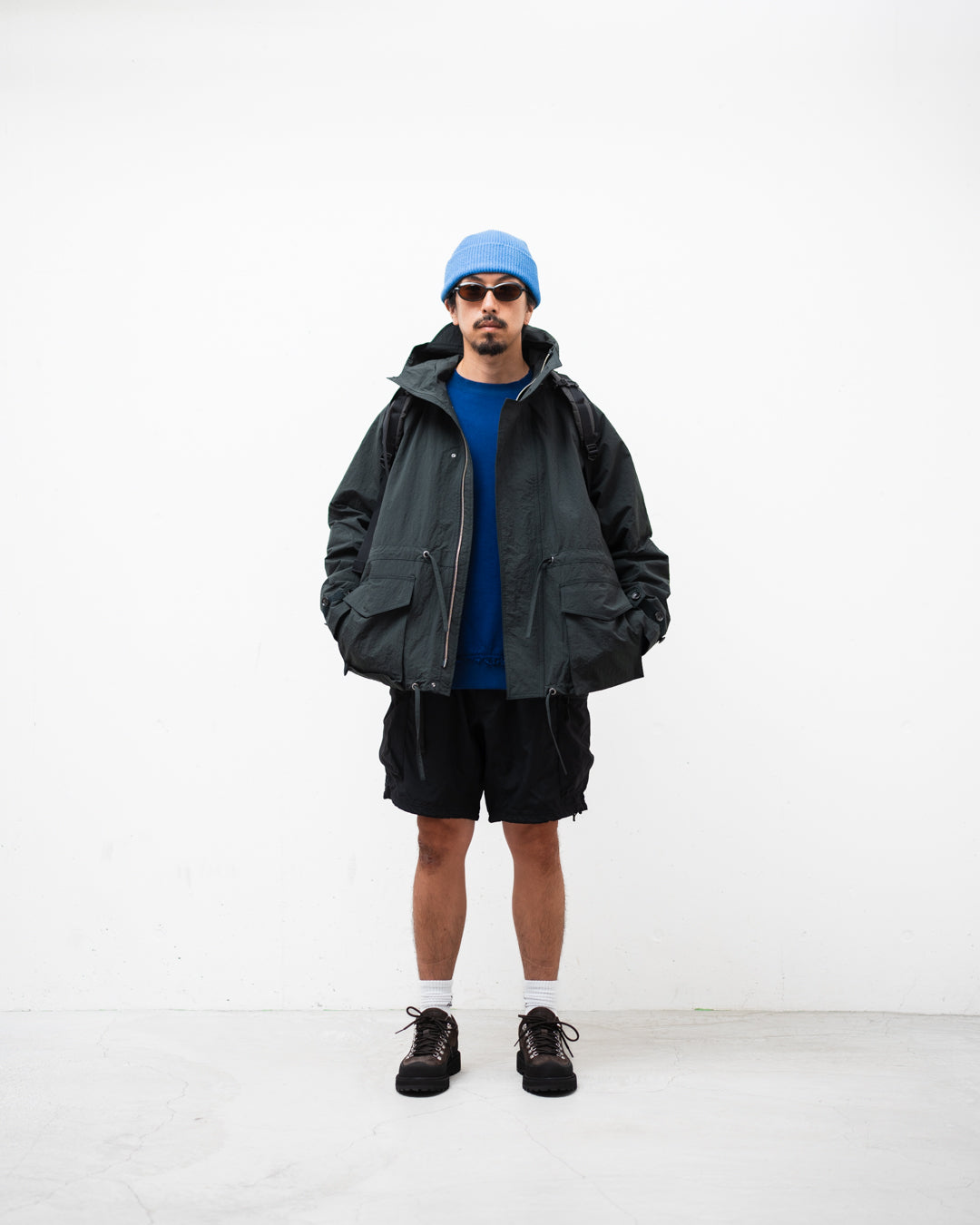 [LAST 1] meanswhile Snow Noise Neutral Hooded Blouson