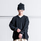 UNTRACE V-NECK PULLOVER KNIT_209
