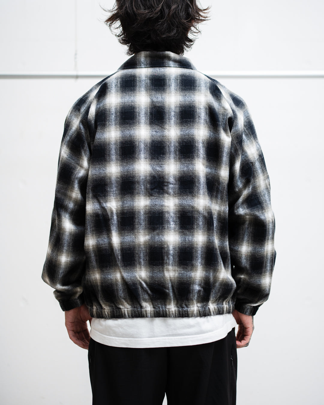 CABARET POVAL Ombre Check Drizzler Shirt