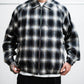 CABARET POVAL Ombre Check Drizzler Shirt