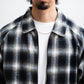 CABARET POVAL Ombre Check Drizzler Shirt