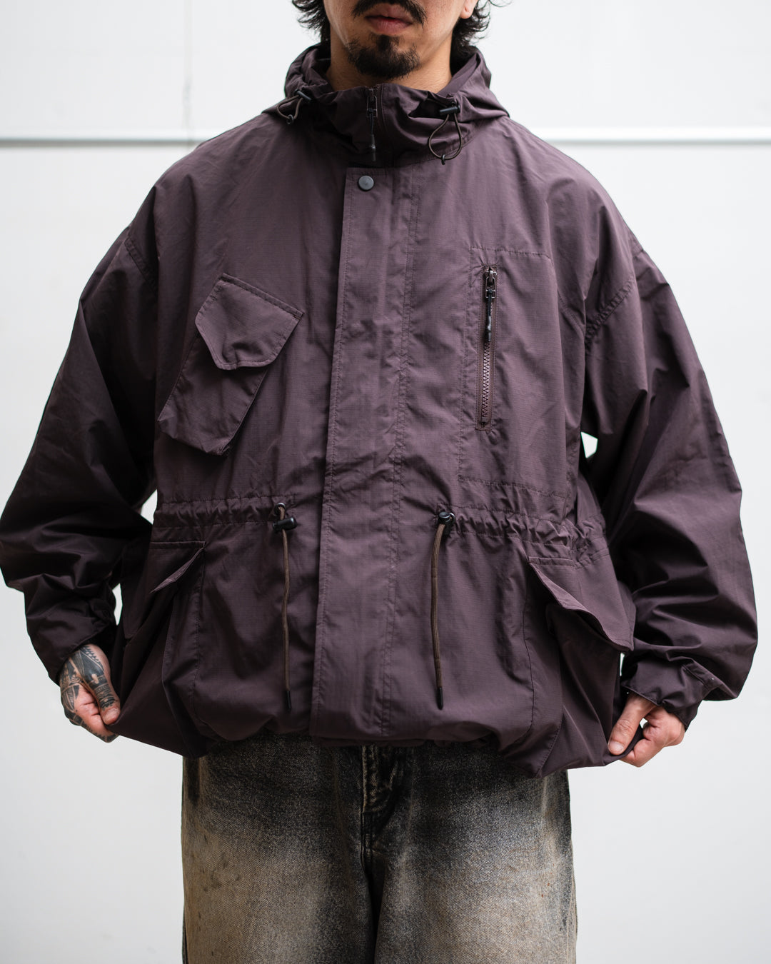 通販] CABARET POVAL(キャバレーポヴァール) Nylon Combat Jacket 商品