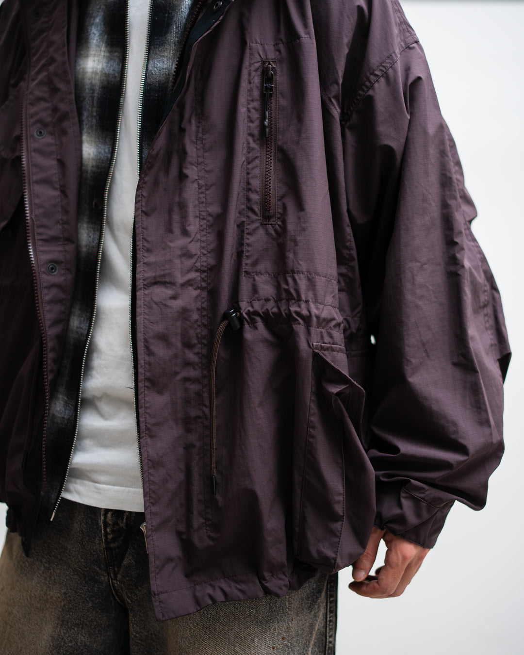 CABARET POVAL Nylon Combat Jacket