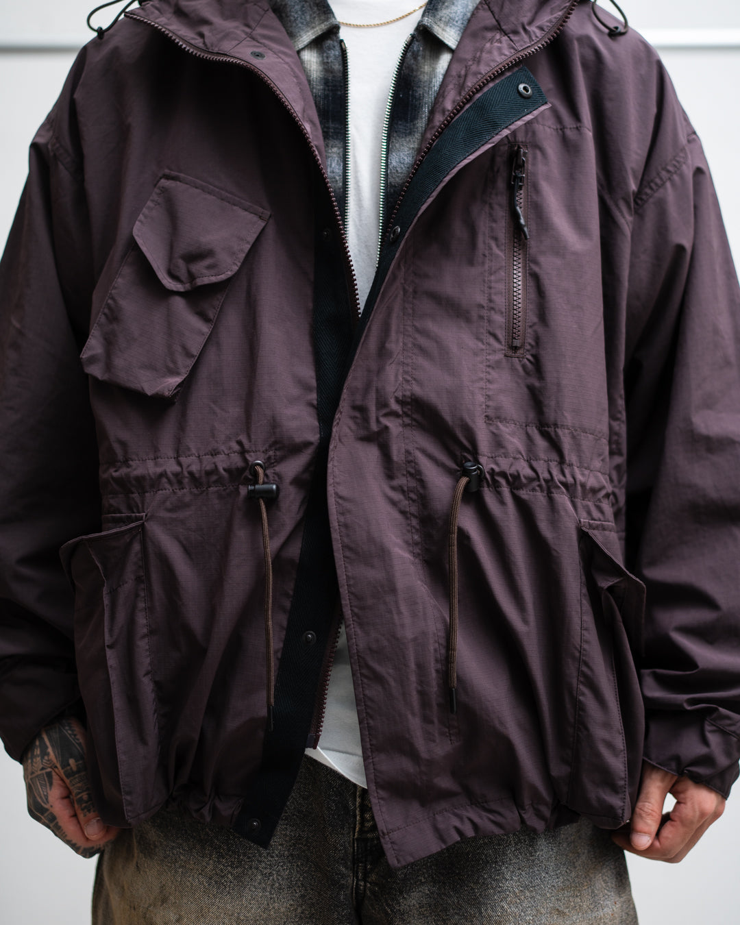 通販] CABARET POVAL(キャバレーポヴァール) Nylon Combat Jacket 商品