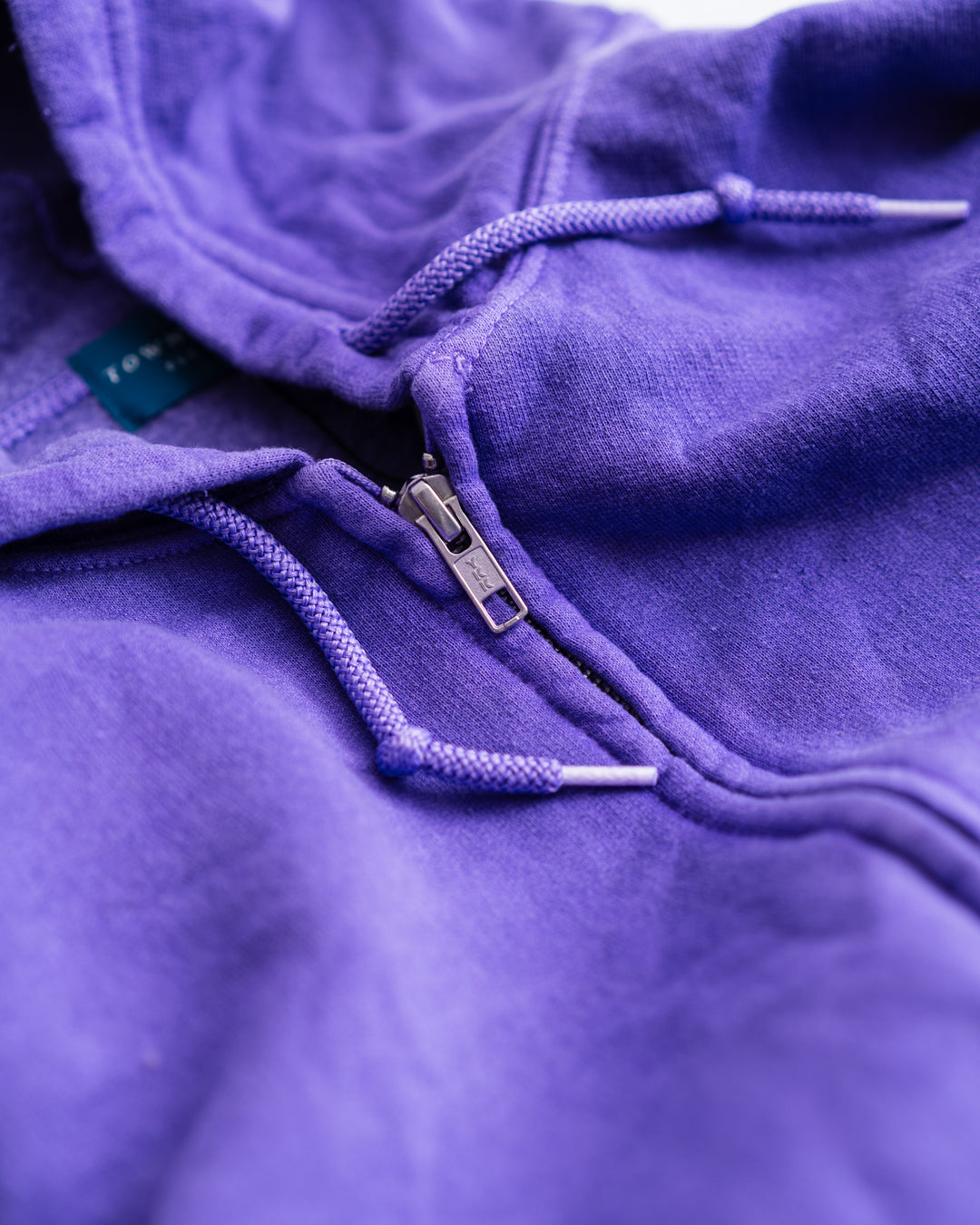 TOWNCRAFT 90s PIGMENT FULL ZIP HOODIE