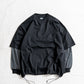 is-ness BALLOON LAYERED LONG SLEEVE T SHIRT