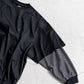 is-ness BALLOON LAYERED LONG SLEEVE T SHIRT