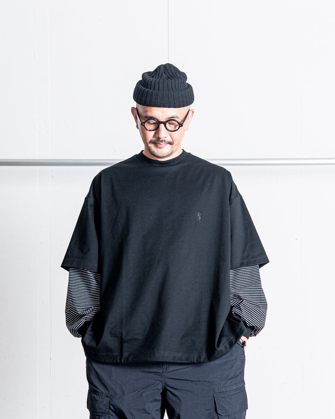イズネス　バルーンTEE is-ness (イズネス) BALLOON SHORT SLEEVE T-SHIRT / バルーン