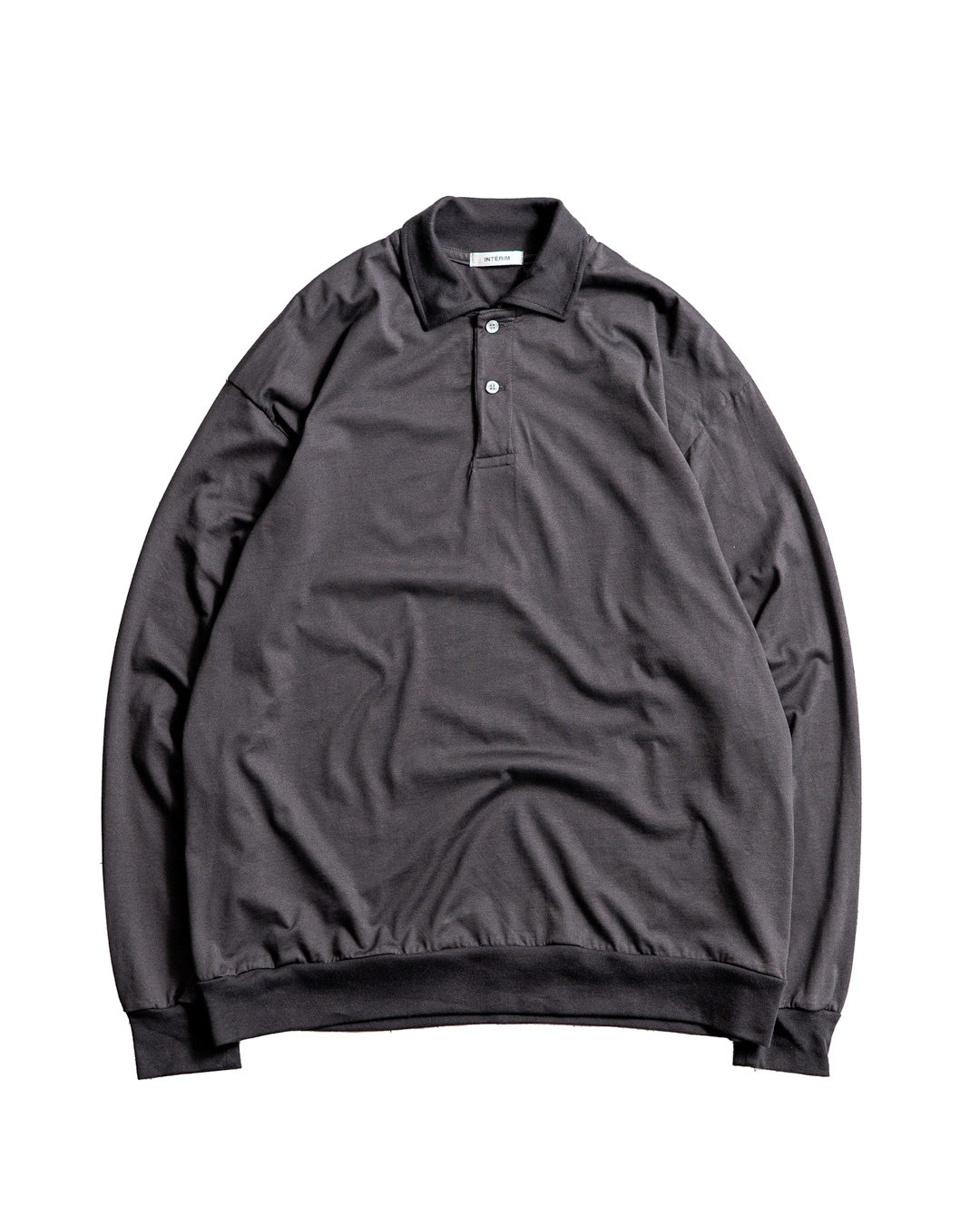 INTERIM HYPER BIG HIGH GAUGE SUVIN JERSEY LONG POLO SHIRT