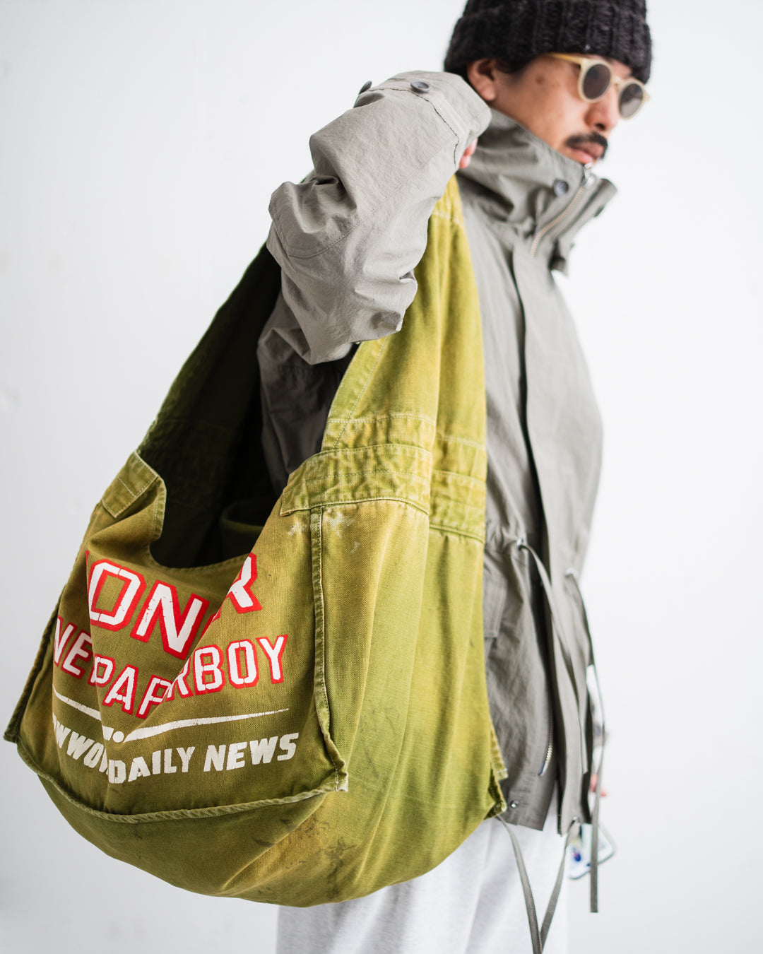 [8.29 sat 11:00 Release] BOWWOW WIDE STRAP NEWSPAPER BAG