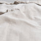 INTERIM BELTED MIL BAGGY TROUSER - 9W LINEN COTTON CORDUROY