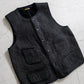 BROWN’S BEACH JACKET 524-LOW NECK VEST