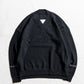 UNTRACE V-NECK PULLOVER KNIT_209