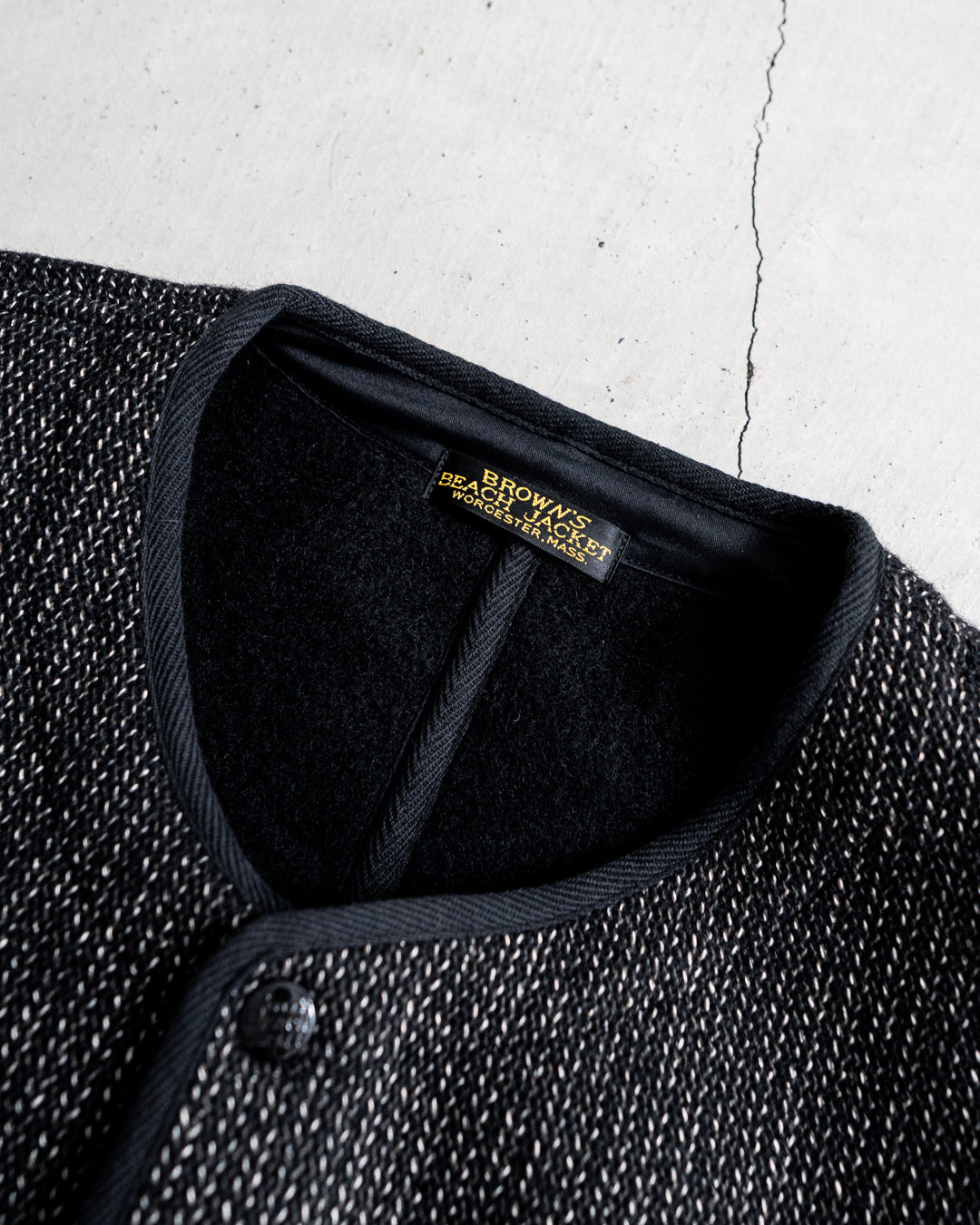 BROWN’S BEACH JACKET 524-LOW NECK VEST