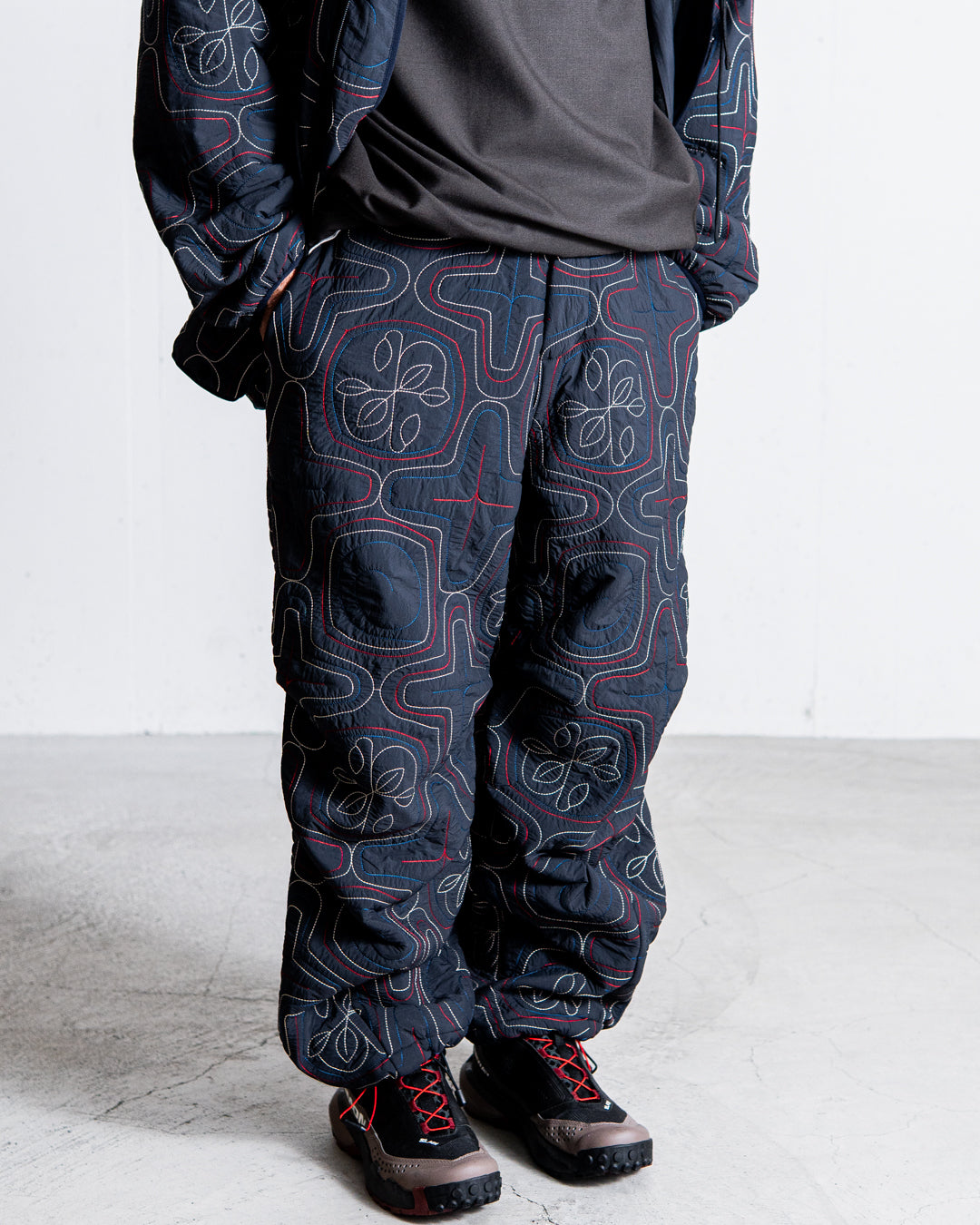 norbit Ainu quilted pants