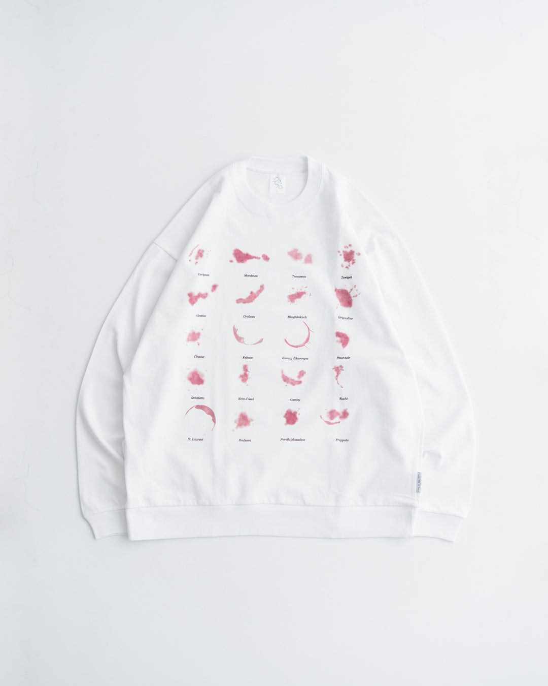 Somewhere in Tokyo Wine Stain Sweatshirt Tee Designed by SiT