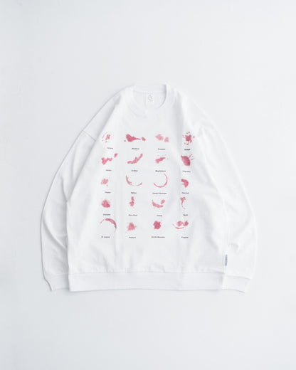 Somewhere in Tokyo Wine Stain Sweatshirt Tee Designed by SiT