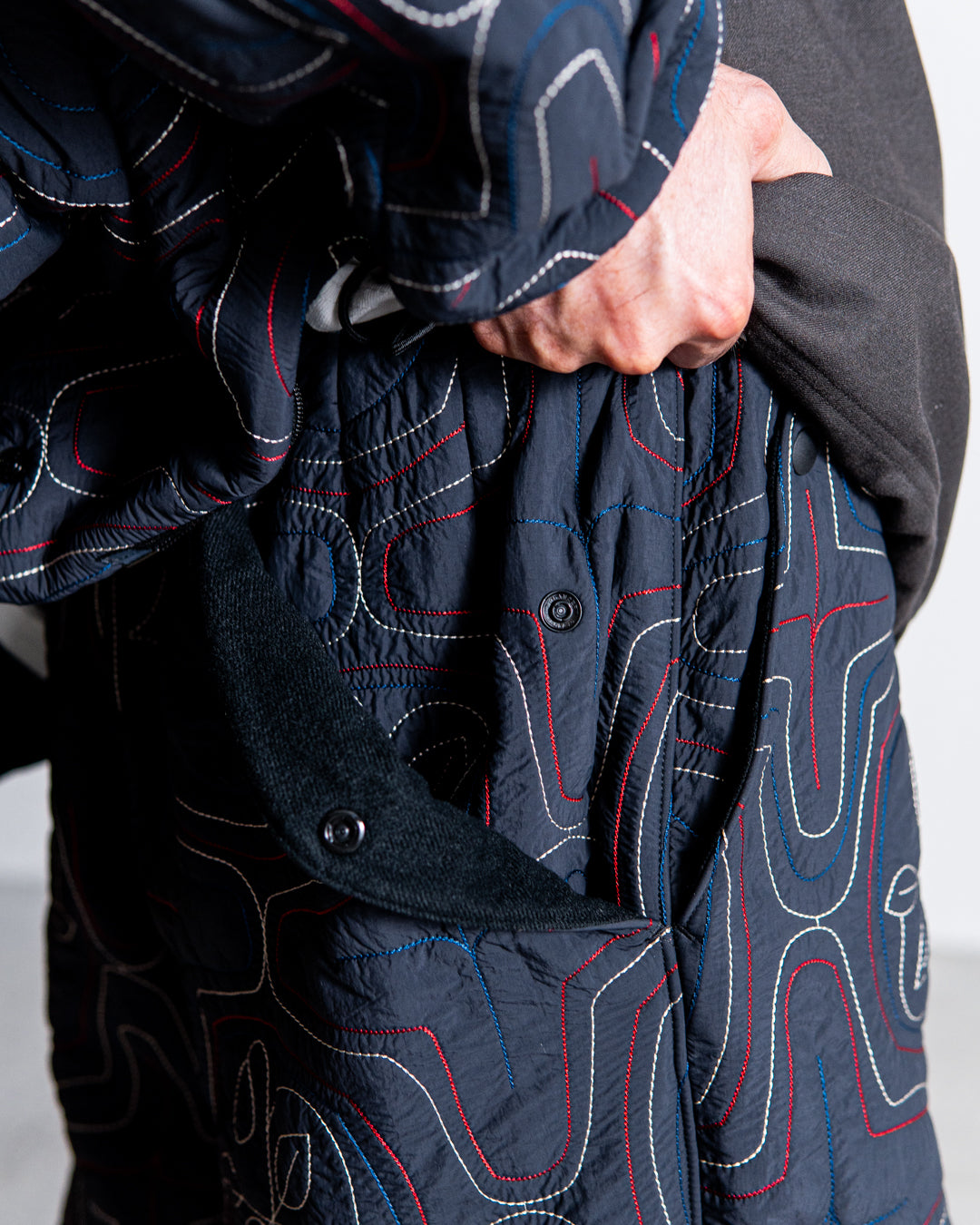 norbit Ainu quilted pants