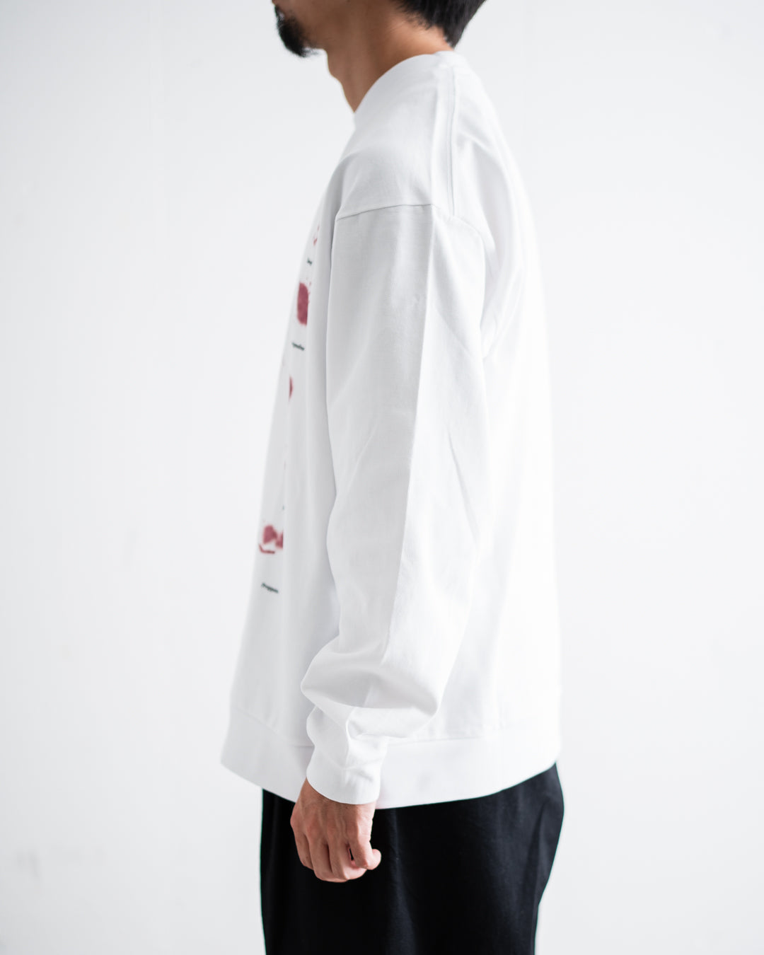 Somewhere in Tokyo Wine Stain Sweatshirt Tee Designed by SiT