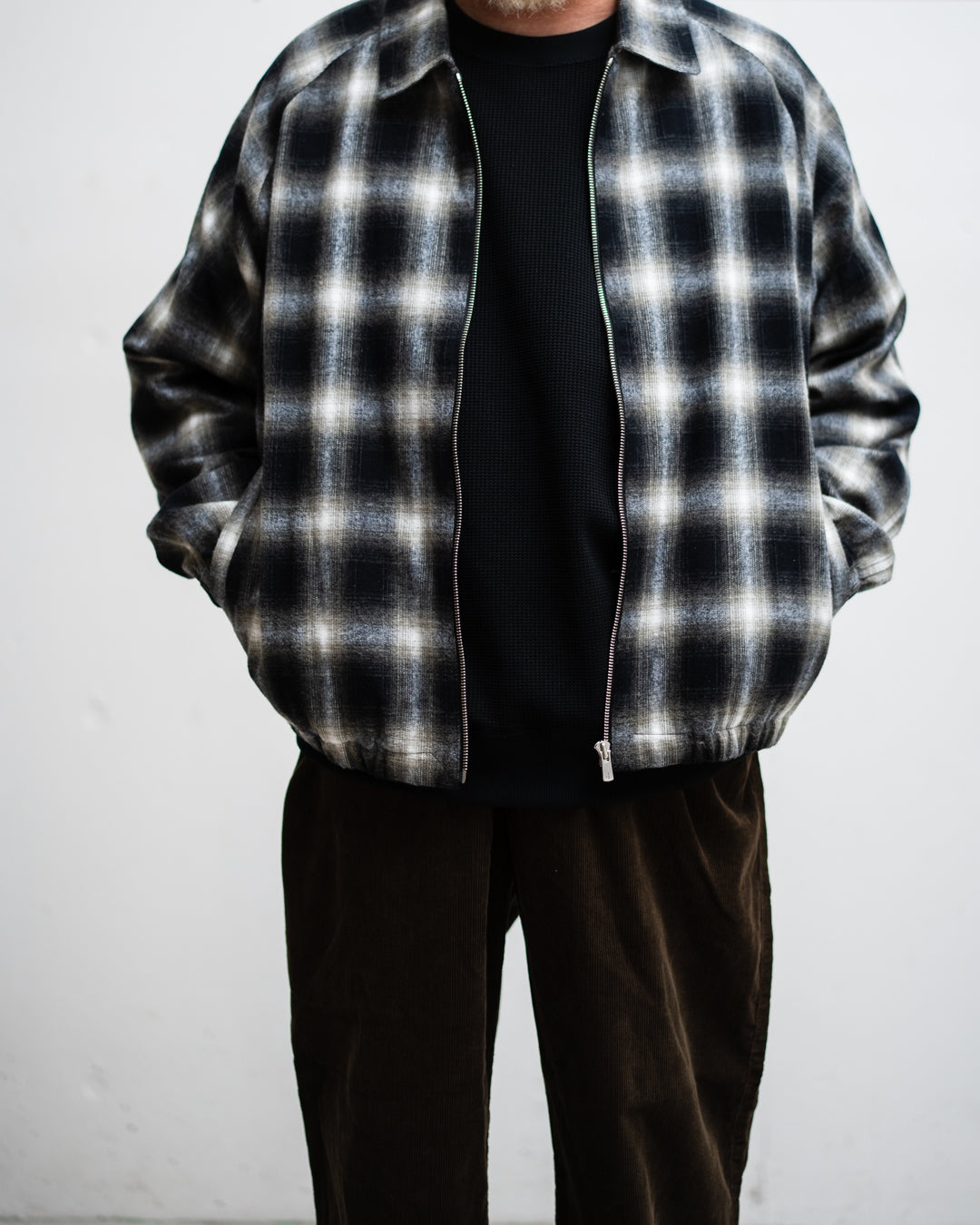 CABARET POVAL Ombre Check Drizzler Shirt