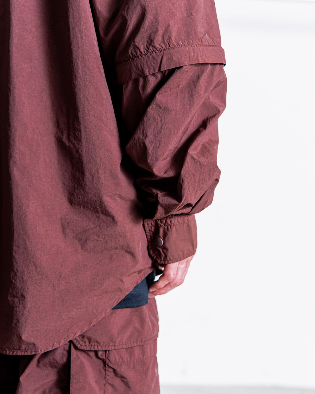 【2WAY ITEM】snow peak Garment Dyed Convertible Shirt