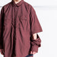 【2WAY ITEM】snow peak Garment Dyed Convertible Shirt