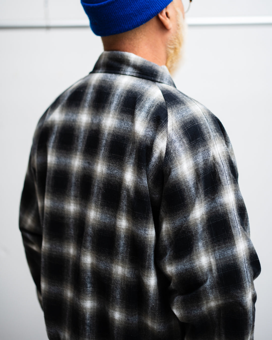 CABARET POVAL Ombre Check Drizzler Shirt