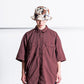 【2WAY ITEM】snow peak Garment Dyed Convertible Shirt
