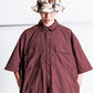 【2WAY ITEM】snow peak Garment Dyed Convertible Shirt