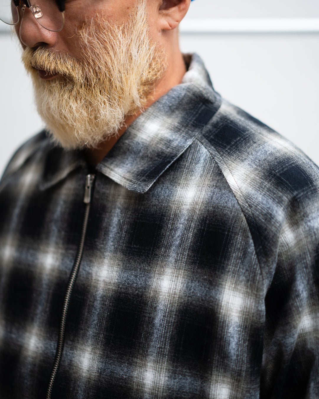 CABARET POVAL Ombre Check Drizzler Shirt