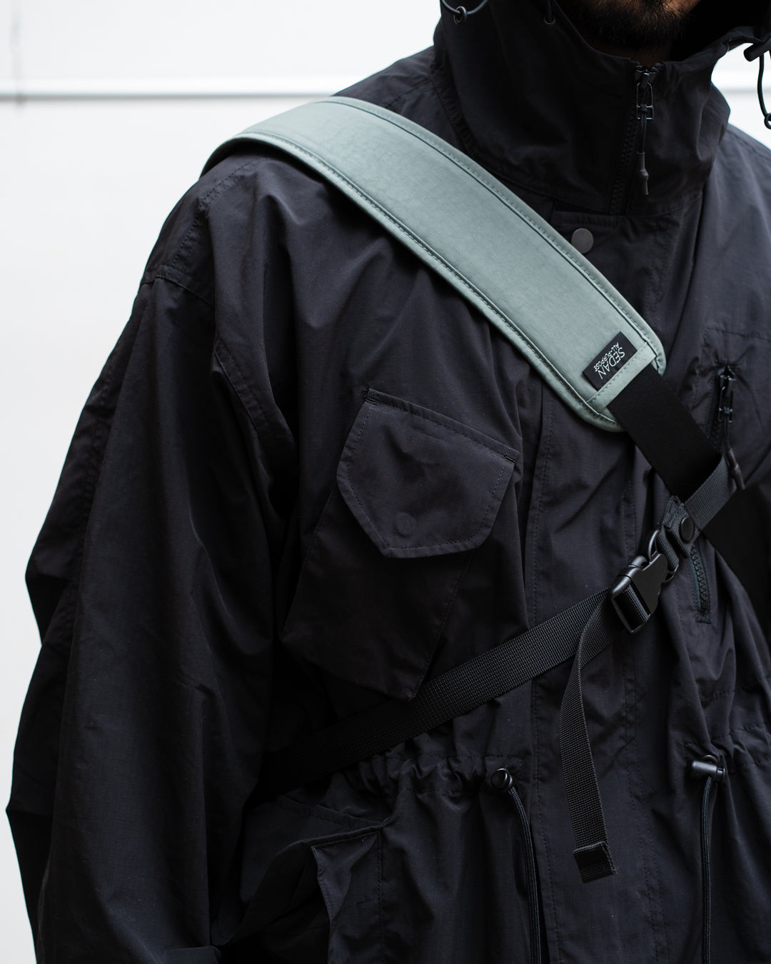 SEDAN ALL-PURPOSE Overdyed Nylon Messenger Bag