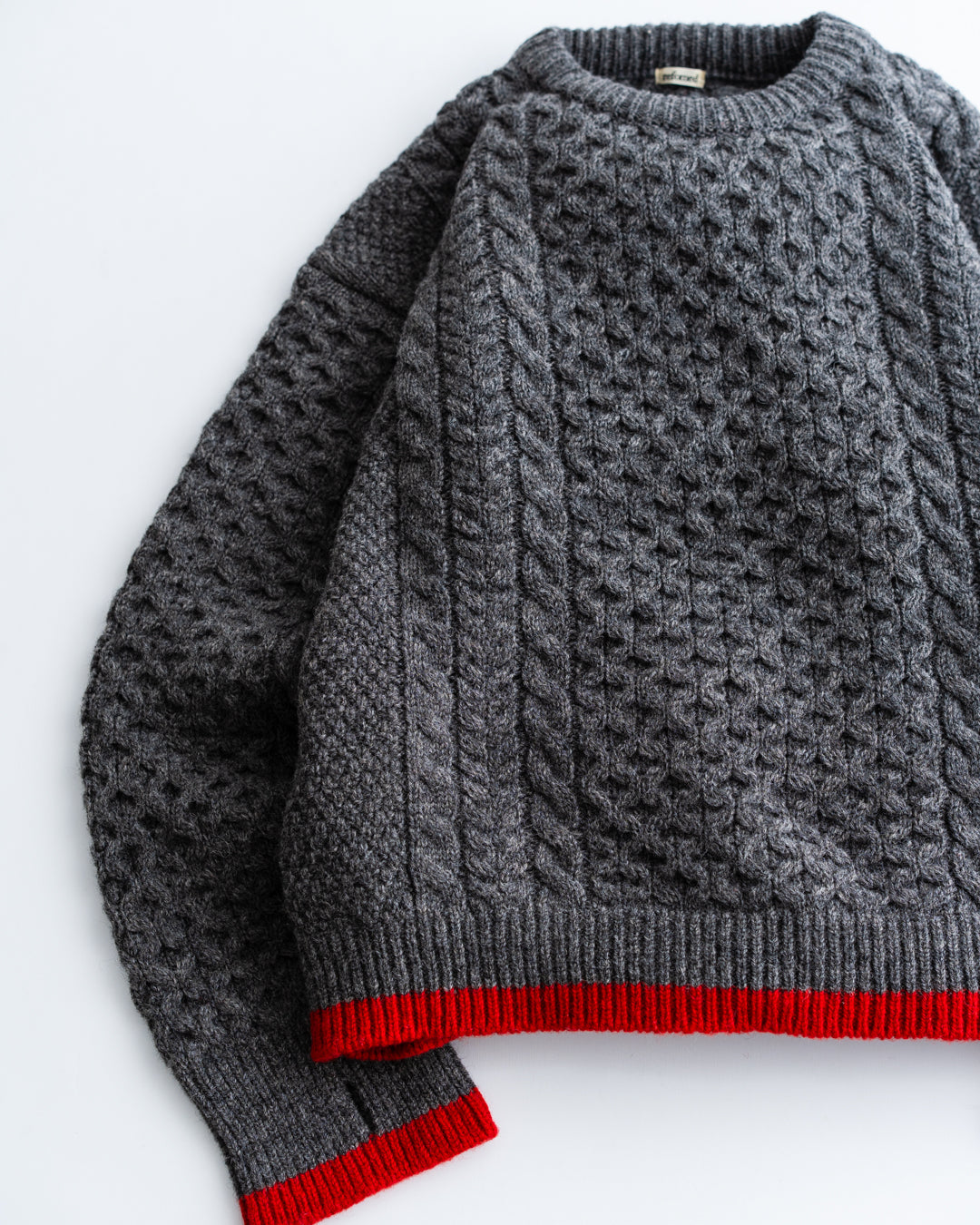 [LAST 1] refomed  "GUNTE" KNIT SWEATER