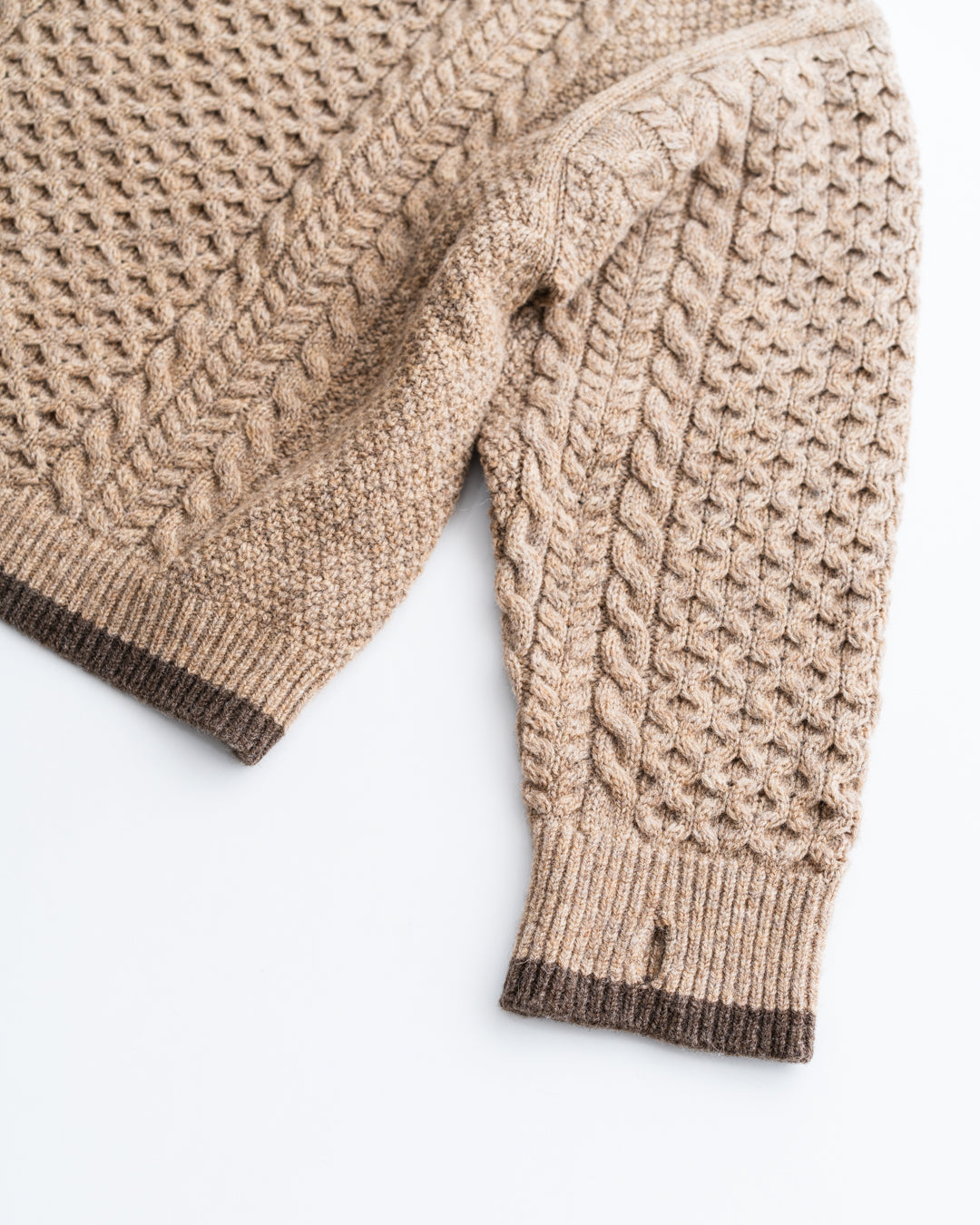 [LAST 1] refomed  "GUNTE" KNIT SWEATER