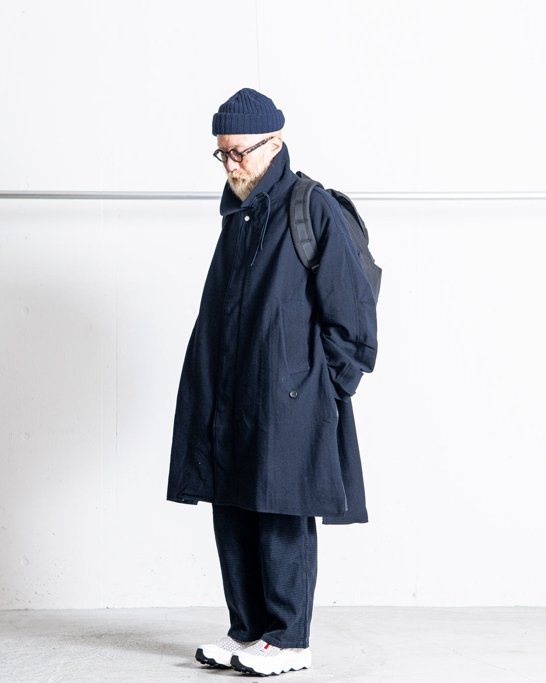 UNTRACE SOUTIEN COLLAR COAT _187