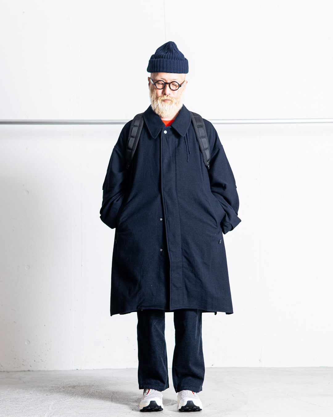 UNTRACE SOUTIEN COLLAR COAT _187