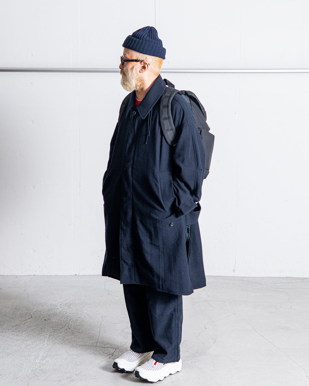 UNTRACE SOUTIEN COLLAR COAT _187