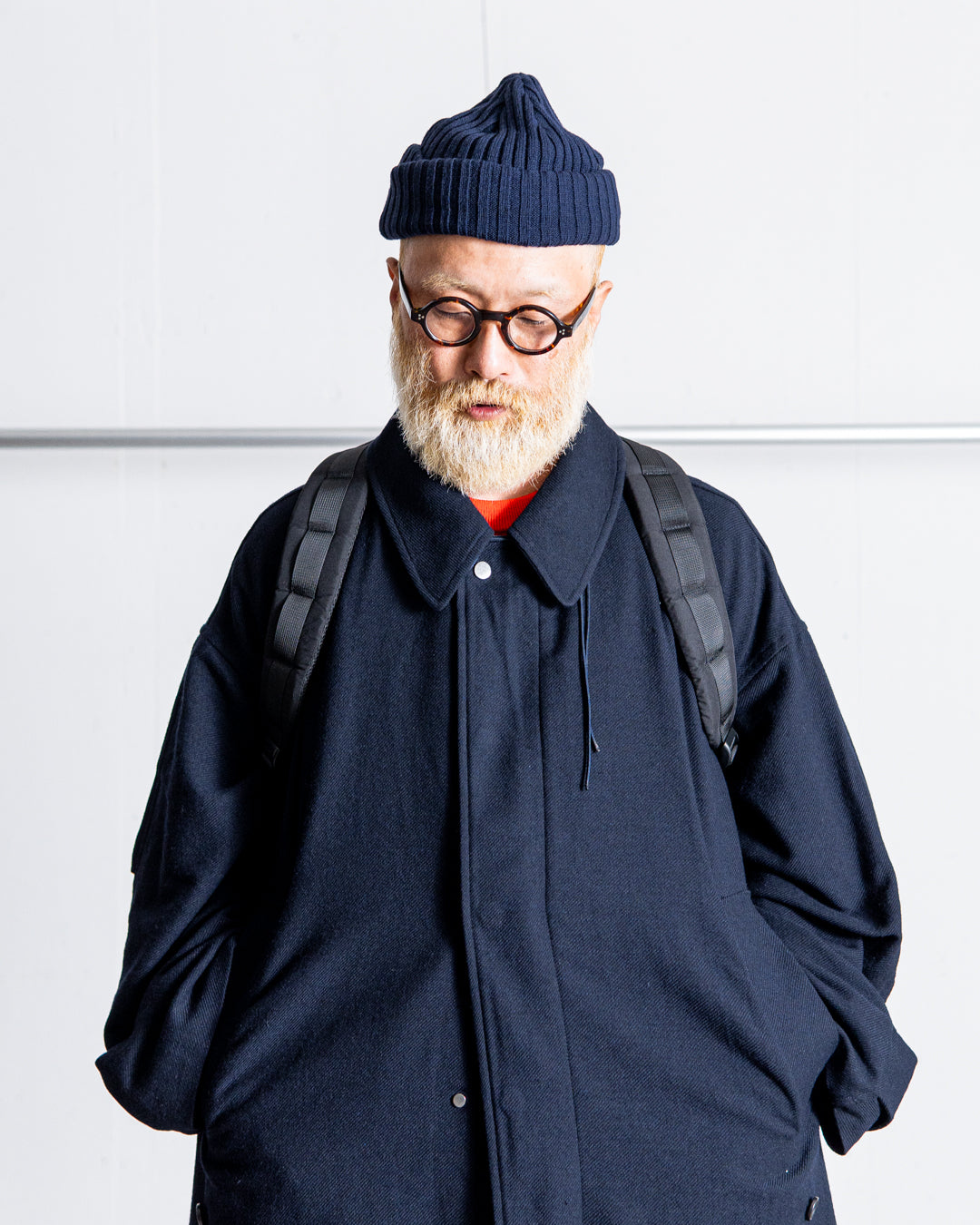 UNTRACE SOUTIEN COLLAR COAT _187