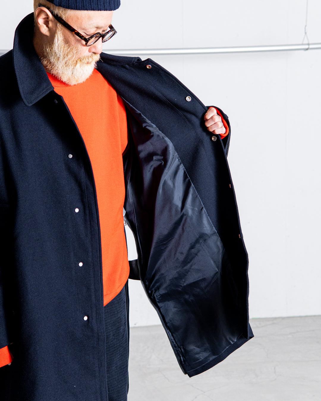 UNTRACE SOUTIEN COLLAR COAT _187