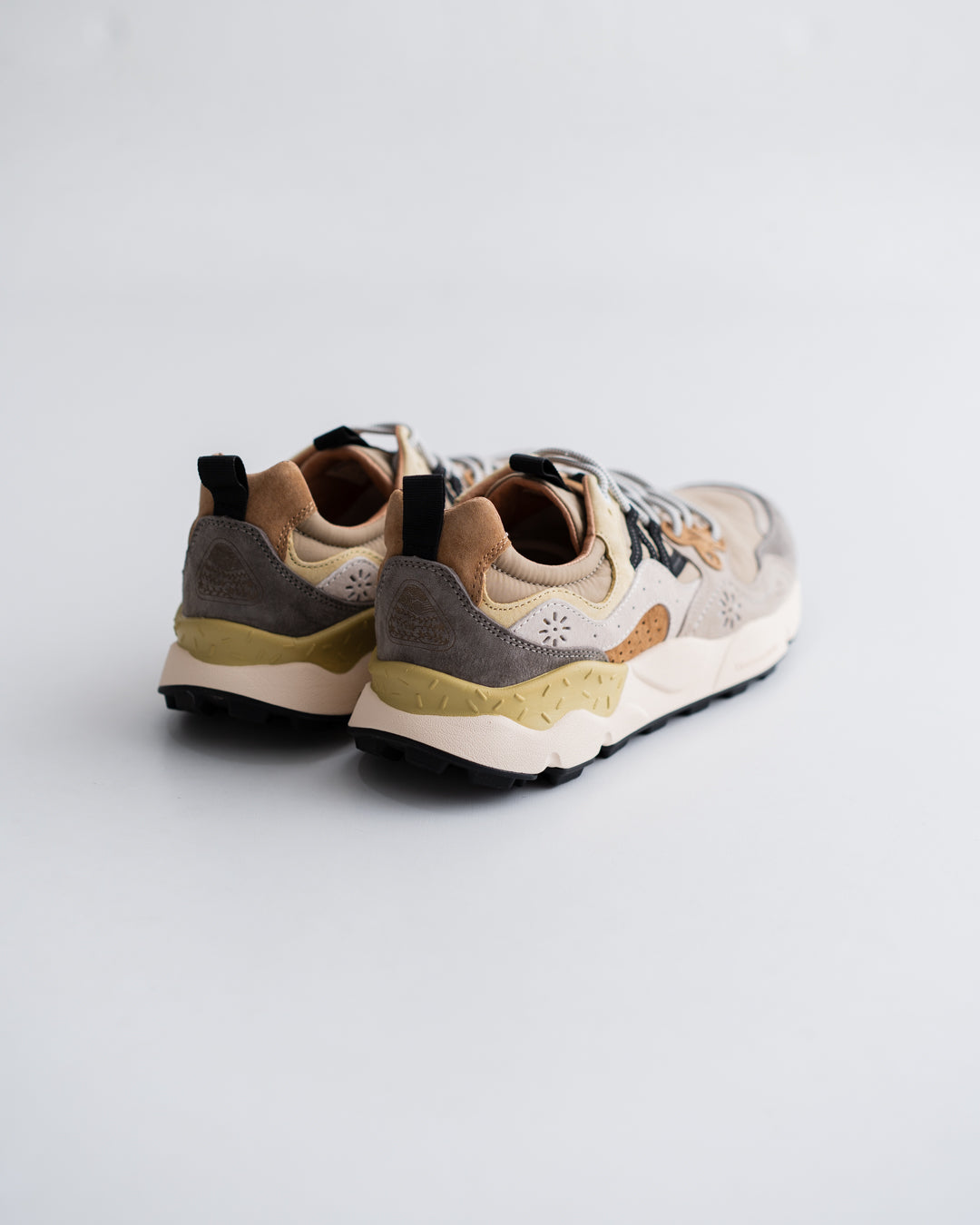 Flower MOUNTAIN YAMANO3 - BEIGE/GRAY/PALE YELLOW (FM63878)