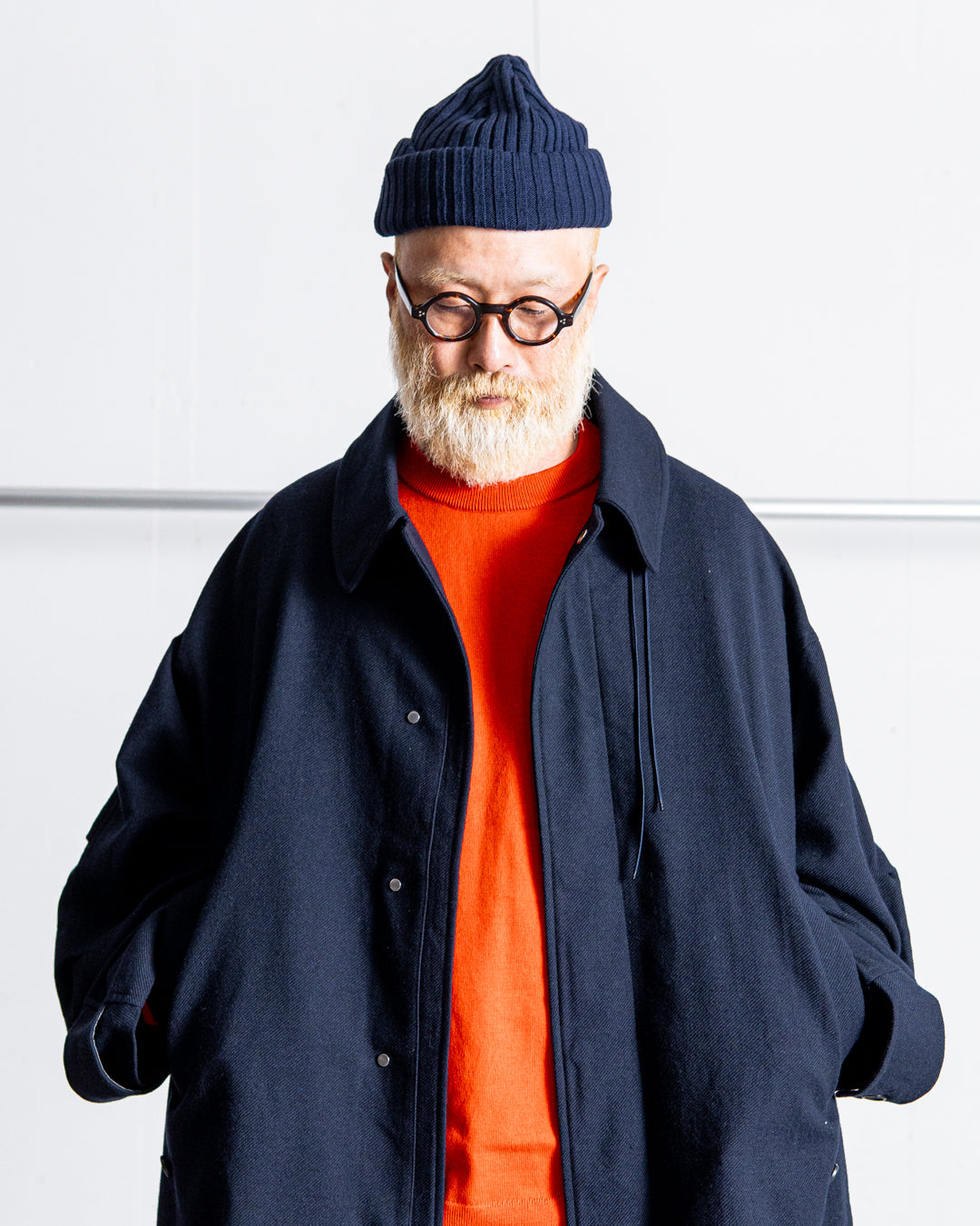UNTRACE SOUTIEN COLLAR COAT _187